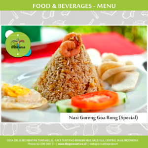 Special-nasi-goreng-goa-rong-tlogo-resort-tuntang-menu-food-and-beverage-design-by-duaide-jasa-website-di-semarang